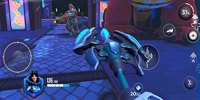 Voiders game hành động FPS phong cách hero shooter mang chất tương lai của Overwatch