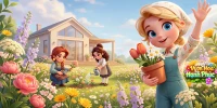 Vườn Hoa Hạnh Phúc – Gzone chính là tên gọi của game The Cozy Florist tại thị trường Việt Nam