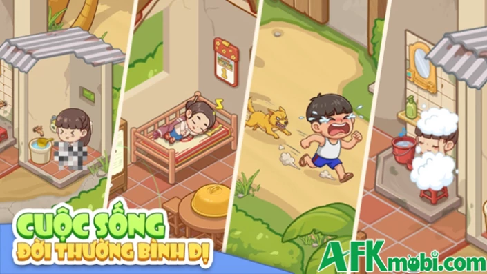 Xóm Nhỏ Tuổi Thơ game mô phỏng lấy chủ đề làng quê ven biển đến từ một studio Việt trẻ