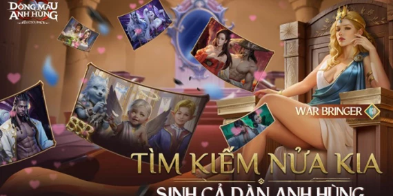 Dàn streamer đình đám tham gia “ghép đôi – sinh con” trong game Bloodline: Dòng Máu Anh Hùng gây bão mạng