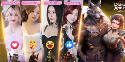 Dàn streamer đình đám tham gia “ghép đôi – sinh con” trong game Bloodline: Dòng Máu Anh Hùng gây bão mạng