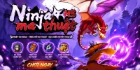 Hóa thân ninja siêu đẳng tha hồ thi triển kỹ năng trong game hành động siêu nhẹ Ninja Ma Thuật